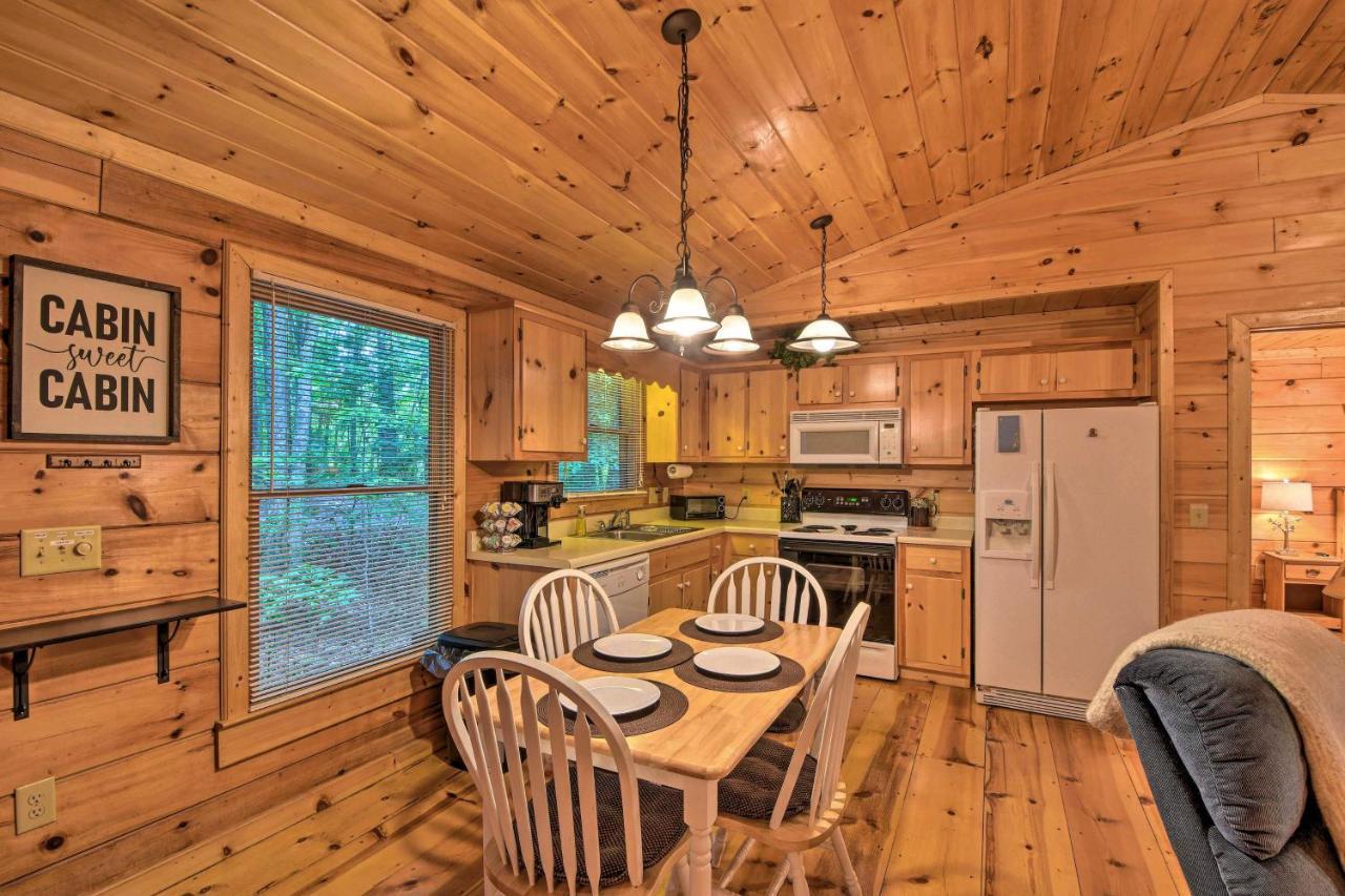 Pinot And Pine Chic Log Cabin About 5 Mi To Blue Ridge Exterior photo